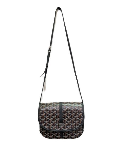 GOYARD（ゴヤール）GOYARD (ゴヤール) ベルヴェデーレPM ブラウン×ブラック サイズ:PMの古着・服飾アイテム