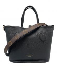 LOUIS VUITTON（ルイ ヴィトン）の古着「ネヴァーフルインサイドアウトBB」｜ブラック×ブラウン