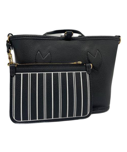 LOUIS VUITTON（ルイ ヴィトン）LOUIS VUITTON (ルイ ヴィトン) ネヴァーフルインサイドアウトBB ブラック×ブラウンの古着・服飾アイテム
