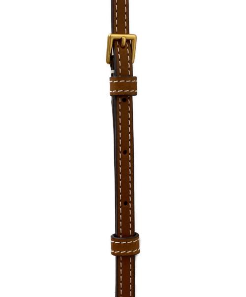 TORY BURCH（トリーバーチ）TORY BURCH (トリーバーチ) モノグラムジャガードバケットバッグ ネイビーの古着・服飾アイテム