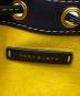 中古・古着 TORY BURCH (トリーバーチ) モノグラムジャガードバケットバッグ ネイビー：33000円