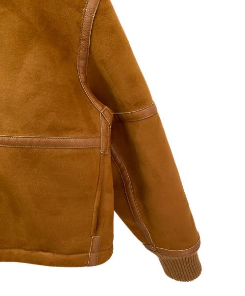 STELLA McCARTNEY（ステラマッカートニー）STELLA McCARTNEY (ステラマッカートニー) エコファーボアフーデッドジャケット ブラウン サイズ:38の古着・服飾アイテム