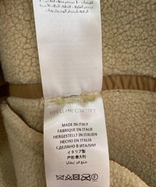 STELLA McCARTNEY（ステラマッカートニー）STELLA McCARTNEY (ステラマッカートニー) エコファーボアフーデッドジャケット ブラウン サイズ:38の古着・服飾アイテム