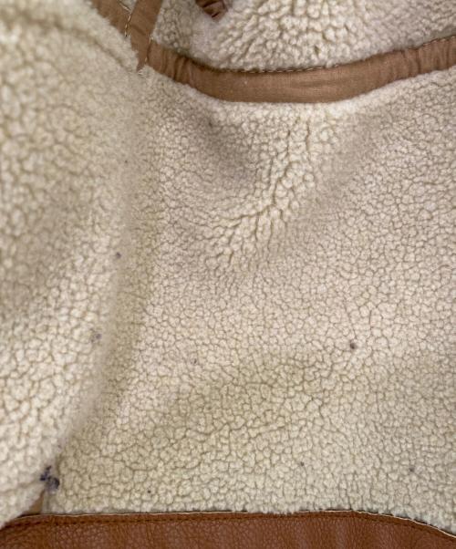 STELLA McCARTNEY（ステラマッカートニー）STELLA McCARTNEY (ステラマッカートニー) エコファーボアフーデッドジャケット ブラウン サイズ:38の古着・服飾アイテム