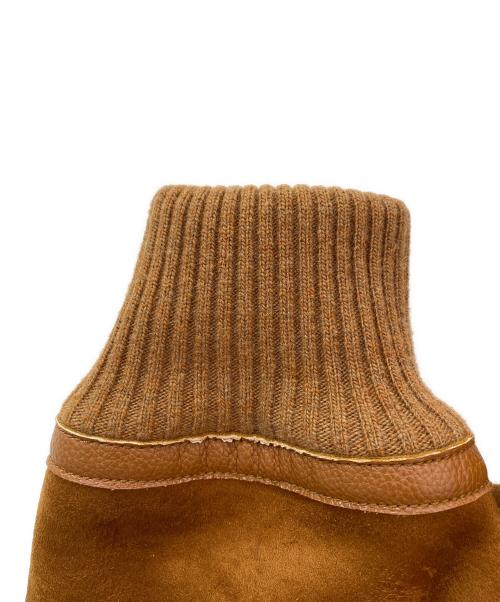 STELLA McCARTNEY（ステラマッカートニー）STELLA McCARTNEY (ステラマッカートニー) エコファーボアフーデッドジャケット ブラウン サイズ:38の古着・服飾アイテム