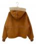 STELLA McCARTNEY (ステラマッカートニー) エコファーボアフーデッドジャケット ブラウン サイズ:38：35000円