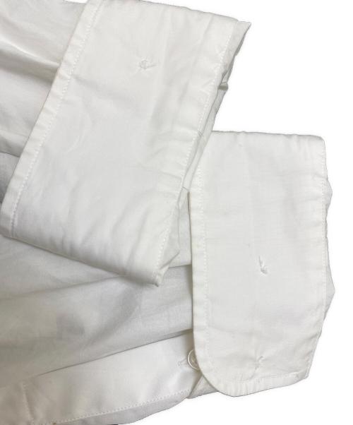 Martin Margiela1（マルタンマルジェラ1）Martin Margiela1 (マルタンマルジェラ1) パネル長袖シャツドレス ニットシャツ グリーン×ホワイト サイズ:XSの古着・服飾アイテム