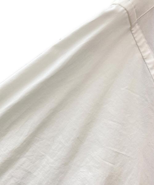 Martin Margiela1（マルタンマルジェラ1）Martin Margiela1 (マルタンマルジェラ1) パネル長袖シャツドレス ニットシャツ グリーン×ホワイト サイズ:XSの古着・服飾アイテム