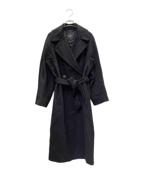 WEEKEND Max Mara（ウィークエンド マックスマーラ）WEEKEND Max Mara (ウィークエンド マックスマーラ) ブレストコート/トレンチコート ブラック サイズ:40（IT）の古着・服飾アイテム