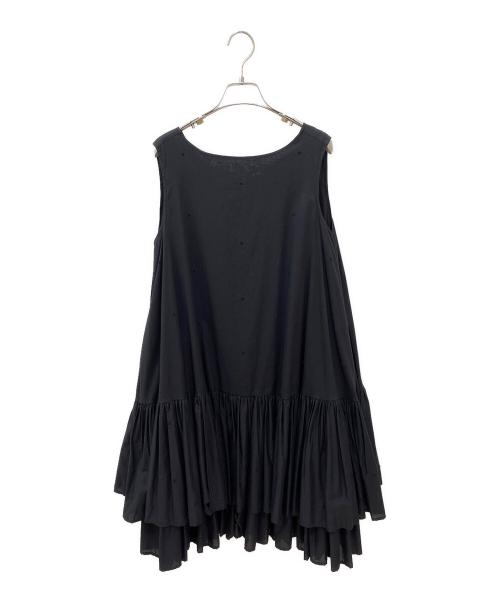 merlette（マーレット）merlette (マーレット) ノースリーブワンピース ブラック サイズ:Freeの古着・服飾アイテム