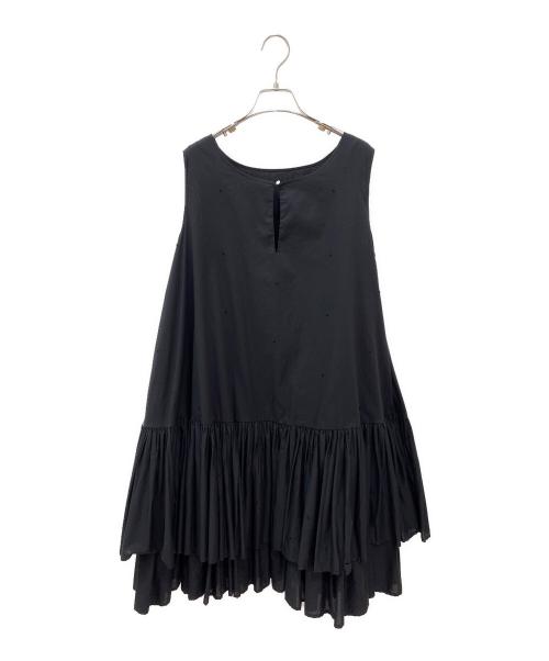 merlette（マーレット）merlette (マーレット) ノースリーブワンピース ブラック サイズ:Freeの古着・服飾アイテム