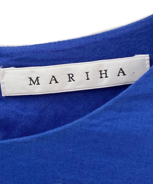MARIHA（マリハ）MARIHA (マリハ) ノースリーブワンピース ブルー サイズ:Freeの古着・服飾アイテム