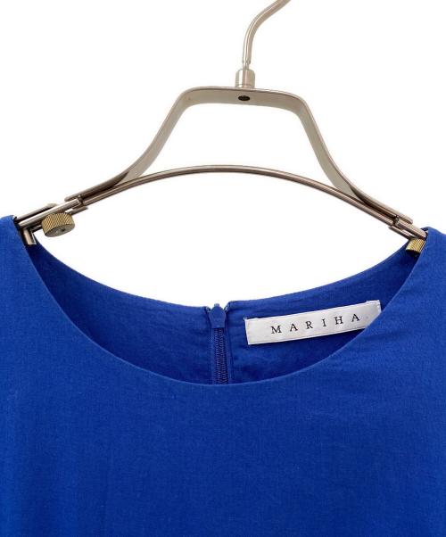 MARIHA（マリハ）MARIHA (マリハ) ノースリーブワンピース ブルー サイズ:Freeの古着・服飾アイテム