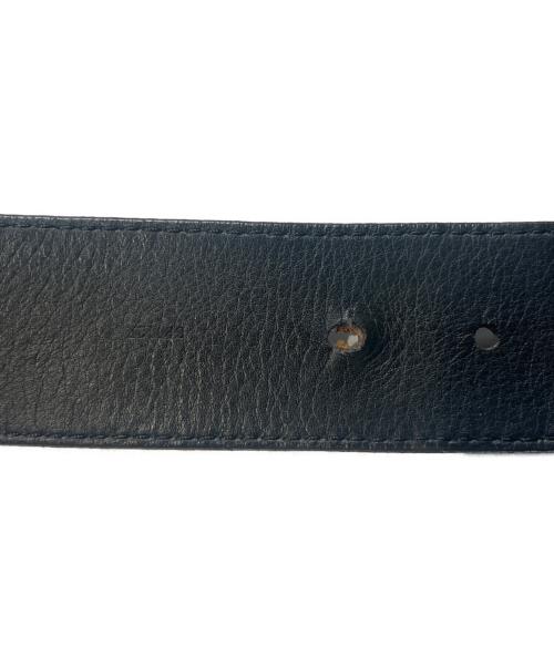 LOUIS VUITTON（ルイ ヴィトン）LOUIS VUITTON (ルイ ヴィトン) Supreme (シュプリーム) サンチュール LVイニシャル ベルト ブラウン サイズ:95/38の古着・服飾アイテム