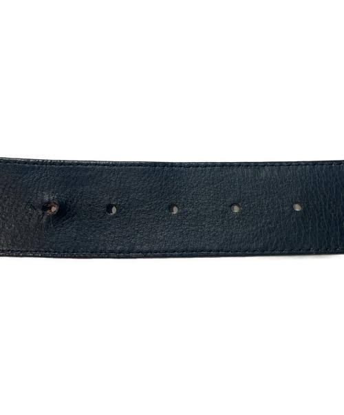 LOUIS VUITTON（ルイ ヴィトン）LOUIS VUITTON (ルイ ヴィトン) Supreme (シュプリーム) サンチュール LVイニシャル ベルト ブラウン サイズ:95/38の古着・服飾アイテム