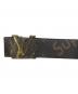 LOUIS VUITTON (ルイ ヴィトン) Supreme (シュプリーム) サンチュール LVイニシャル ベルト ブラウン サイズ:95/38：150000円