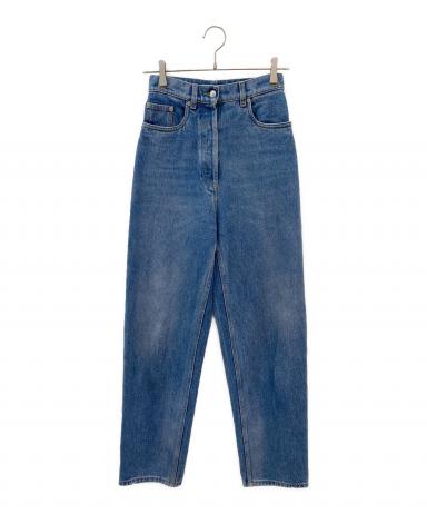 中古・古着通販】PRADA (プラダ) 三角プレート付 ワイドデニム