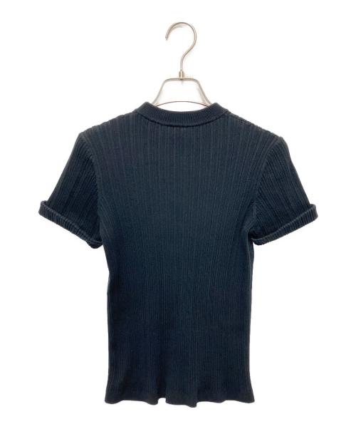 CHANEL（シャネル）CHANEL (シャネル) ロゴカットソー ブラック サイズ:34の古着・服飾アイテム