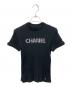 CHANEL（シャネル）の古着「ロゴカットソー」｜ブラック