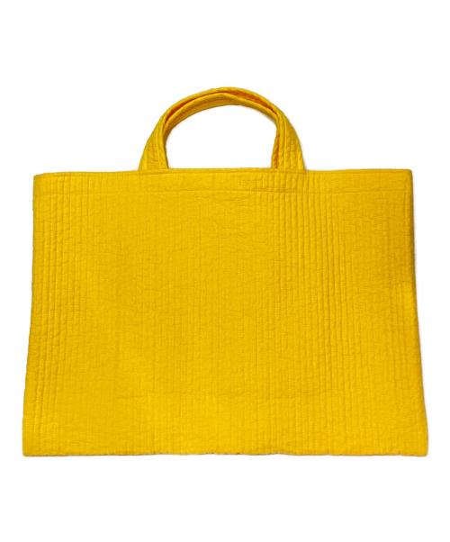 pionunnal（ピオヌンナル）pionunnal (ピオヌンナル) トートバッグ イエローの古着・服飾アイテム
