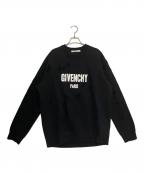 GIVENCHYジバンシィ）の古着「givenchy Destroyed Sweatshirts」｜ブラック