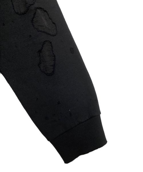 GIVENCHY（ジバンシィ）GIVENCHY (ジバンシィ) givenchy Destroyed Sweatshirts ブラック サイズ:Lの古着・服飾アイテム