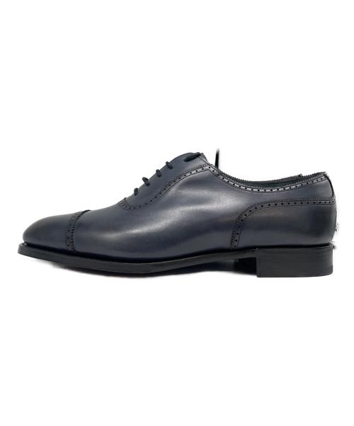 Edward Green（エドワードグリーン）Edward Green (エドワードグリーン) キャップトゥシューズ グレー サイズ:8 1/2の古着・服飾アイテム