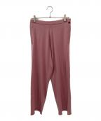eztreme cashmereエクストリーム カシミア）の古着「relax cotton cashmere knit pants」｜ピンク