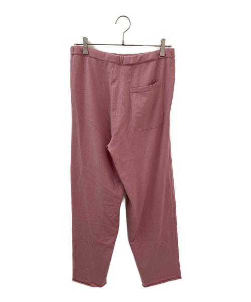 eztreme cashmere（エクストリーム カシミア）eztreme cashmere (エクストリーム カシミア) relax cotton cashmere knit pants ピンク サイズ:-の古着・服飾アイテム