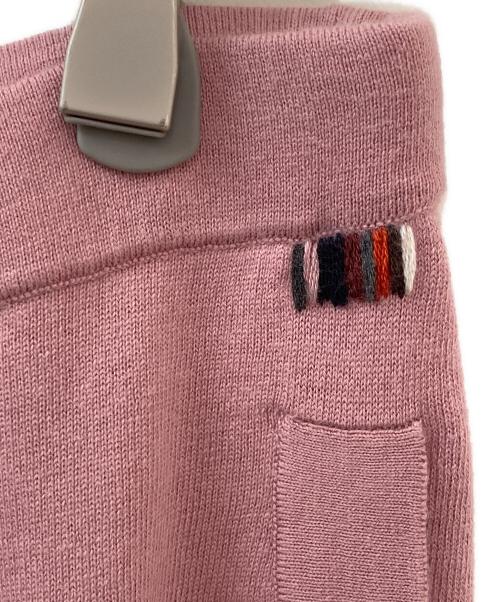 eztreme cashmere（エクストリーム カシミア）eztreme cashmere (エクストリーム カシミア) relax cotton cashmere knit pants ピンク サイズ:-の古着・服飾アイテム
