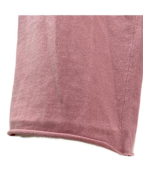 eztreme cashmere（エクストリーム カシミア）eztreme cashmere (エクストリーム カシミア) relax cotton cashmere knit pants ピンク サイズ:-の古着・服飾アイテム