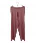 eztreme cashmere（エクストリーム カシミア）の古着「relax cotton cashmere knit pants」｜ピンク
