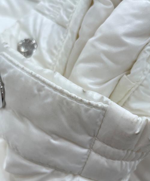 MONCLER（モンクレール）MONCLER (モンクレール) SASSIERE/ダウンジャケット ホワイト サイズ:2の古着・服飾アイテム