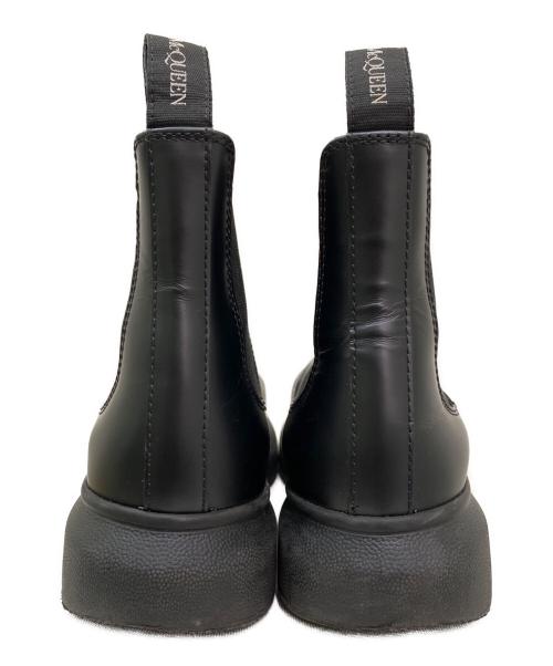 ALEXANDER McQUEEN（アレキサンダーマックイーン）ALEXANDER McQUEEN (アレキサンダーマックイーン) サイドゴアブーツ ブラック サイズ:36の古着・服飾アイテム