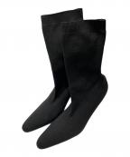 BALENCIAGAバレンシアガ）の古着「Knit Round Toe Knife Booties」｜ブラック
