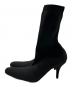 BALENCIAGA (バレンシアガ) Knit Round Toe Knife Booties ブラック サイズ:36：22000円