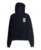 BURBERRYバーバリー）の古着「スウェットフーディ」｜ブラック