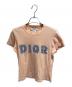 Christian Dior（クリスチャン ディオール）の古着「ロゴ半袖Tシャツ」｜オレンジ