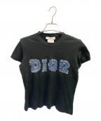 Christian Diorクリスチャン ディオール）の古着「ロゴ半袖Tシャツ」｜グレー