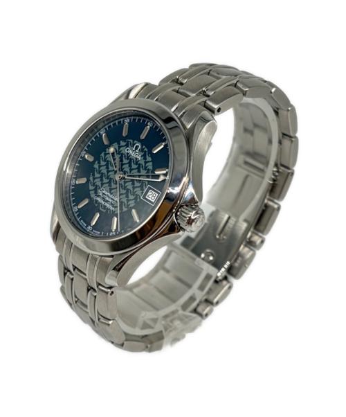 OMEGA（オメガ）OMEGA (オメガ) シーマスター ジャックマイヨール Ref:2500.80 ブルードルフィン文字盤 サイズ:36mm/16cmの古着・服飾アイテム