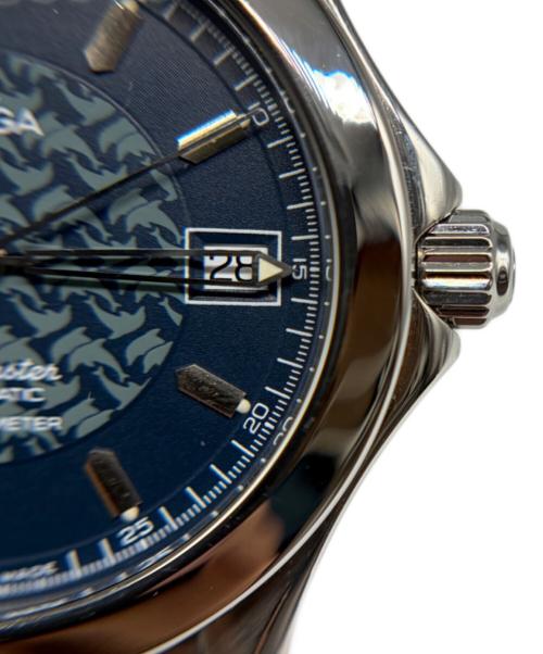 OMEGA（オメガ）OMEGA (オメガ) シーマスター ジャックマイヨール Ref:2500.80 ブルードルフィン文字盤 サイズ:36mm/16cmの古着・服飾アイテム