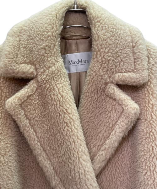 MaxMara（マックスマーラ）MaxMara (マックスマーラ) テディーベアーコート ベージュ サイズ:36の古着・服飾アイテム