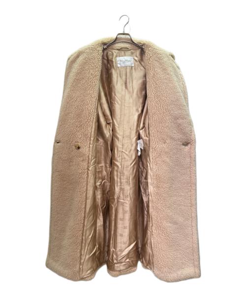 MaxMara（マックスマーラ）MaxMara (マックスマーラ) テディーベアーコート ベージュ サイズ:36の古着・服飾アイテム