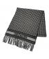 Christian Dior（クリスチャン ディオール）の古着「30モンテーニュ マフラー/Dior 30 Montaigne Scarf/35MON201I001」｜ブラック×グレー