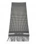 Christian Dior (クリスチャン ディオール) 30モンテーニュ マフラー/Dior 30 Montaigne Scarf/35MON201I001 ブラック×グレー：80000円