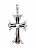 CHROME HEARTS (クロムハーツ) TNY CRSF P SAP タイニークロスファット PAVEピンクサファイア シルバー サイズ:TNY/タイニー：900000円