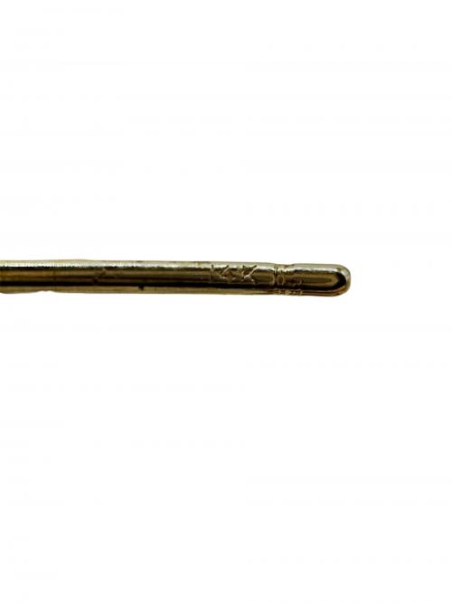 CHROME HEARTS（クロムハーツ）CHROME HEARTS (クロムハーツ) HEART STUD EARRING　ハートスタッドピアス シルバーの古着・服飾アイテム