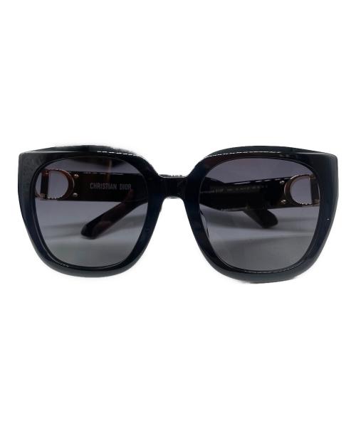 Christian Dior（クリスチャン ディオール）Christian Dior (クリスチャン ディオール) 30モンテーニュサングラス ブラックの古着・服飾アイテム