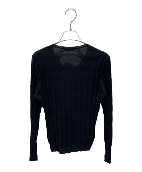 PRADA（プラダ）PRADA (プラダ) Vネックニット ブラック サイズ:42の古着・服飾アイテム