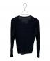PRADA (プラダ) Vネックニット ブラック サイズ:42：20000円